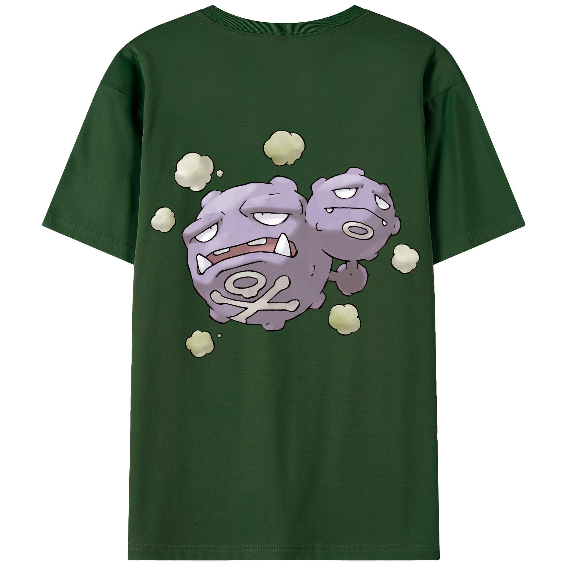 （画像用） ポケットモンスター Pokémon 綿100％半袖Tシャツ（背面プリント）